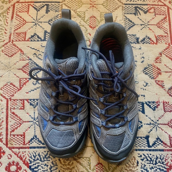 Merrell Moab 3 8.5W Men's Hiking Trail Shoes Grey - Picture 3 of 7